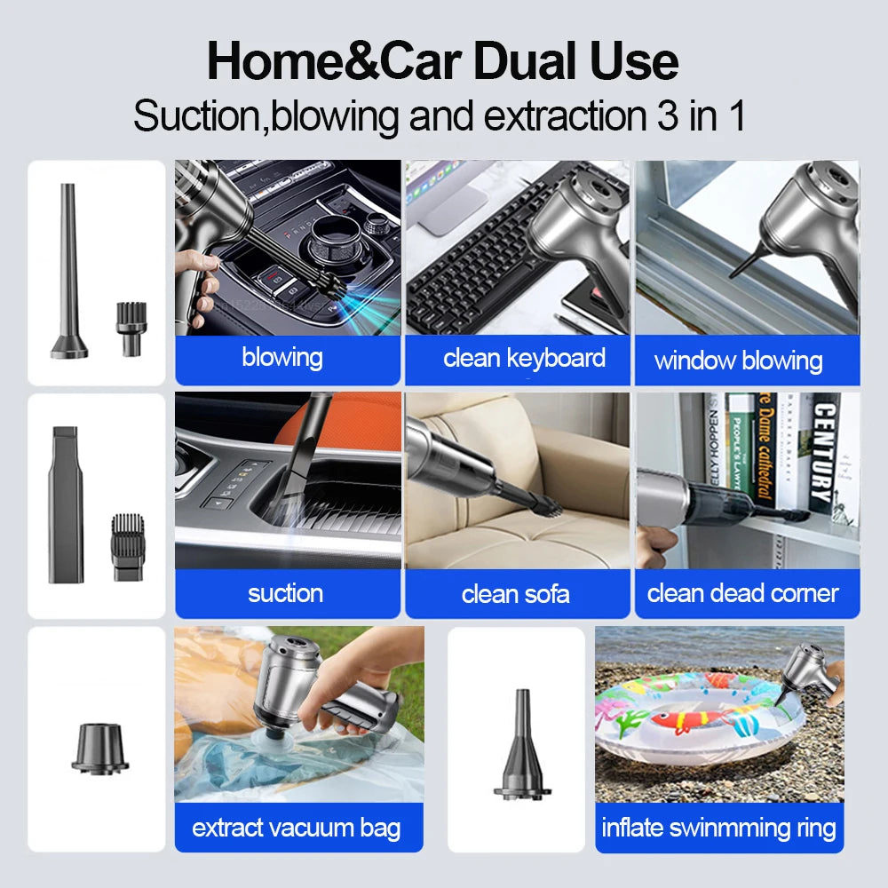 Kromex™ Electric Air Duster & Vacuum