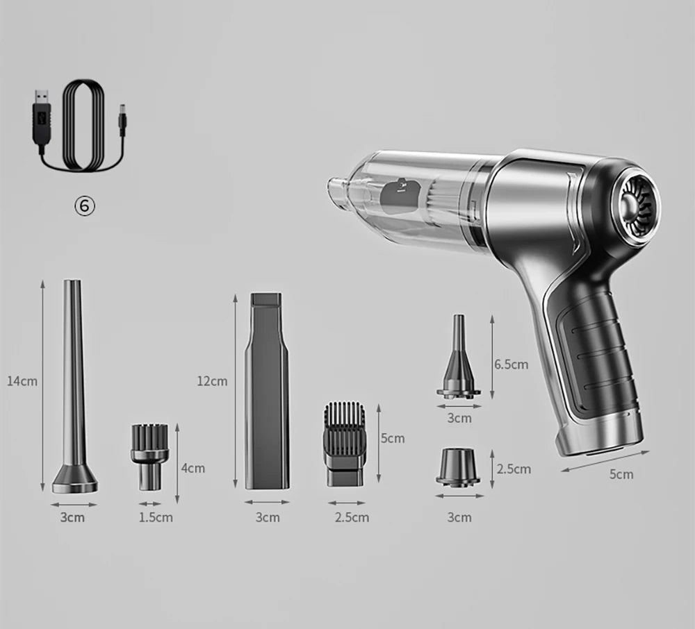 Kromex™ Electric Air Duster & Vacuum